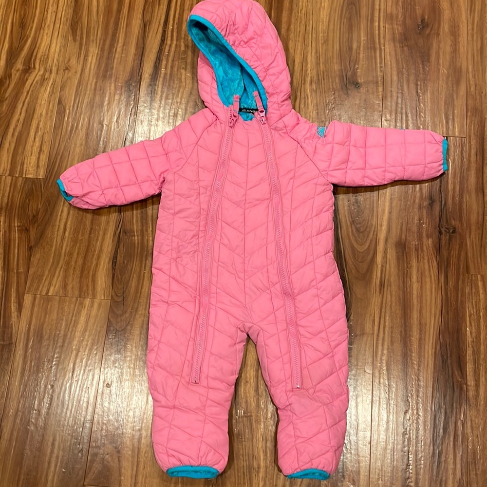 Snozu baby snow bib snowsuit size 9/12M